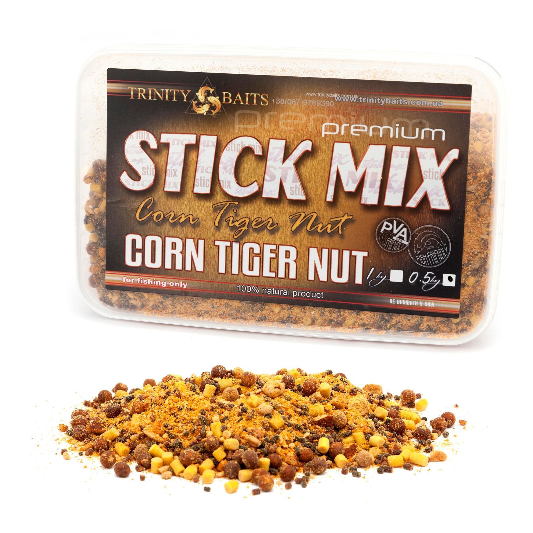 Купити Преміум стік-мікс Corn-Tiger nut 500г 01957 в інтернет