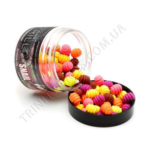 POP UPS KRILL SNAIL fluoro mix 6х10мм 755 фото
