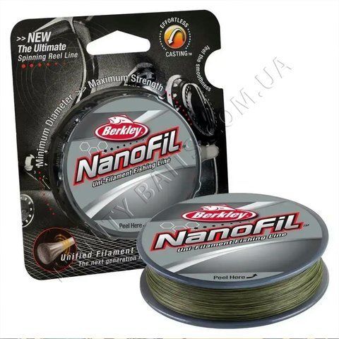 Шнур Berkley NANOFIL 270m 0.15мм 704 фото