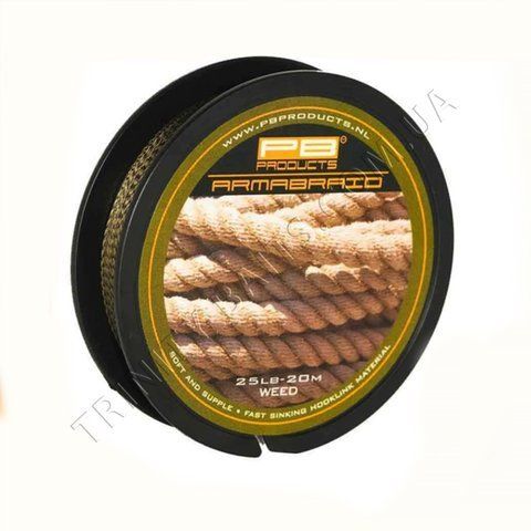 Повідковий матеріал PB Products Armabraid 25lb Weed 20м 01485 фото